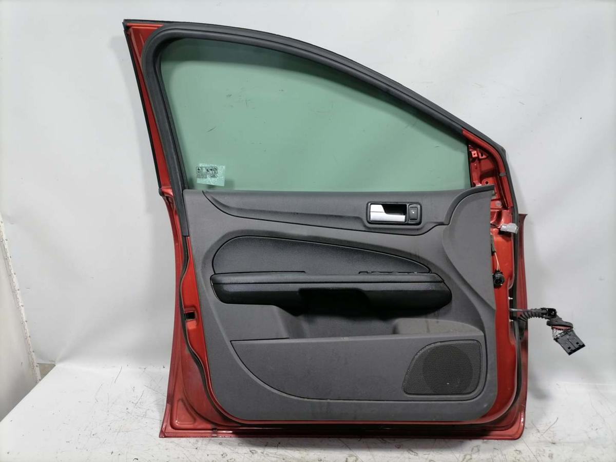 Ford Focus 2 original T&uuml;r vorn links Tango Rot 5-T&uuml;rer Bj.2006